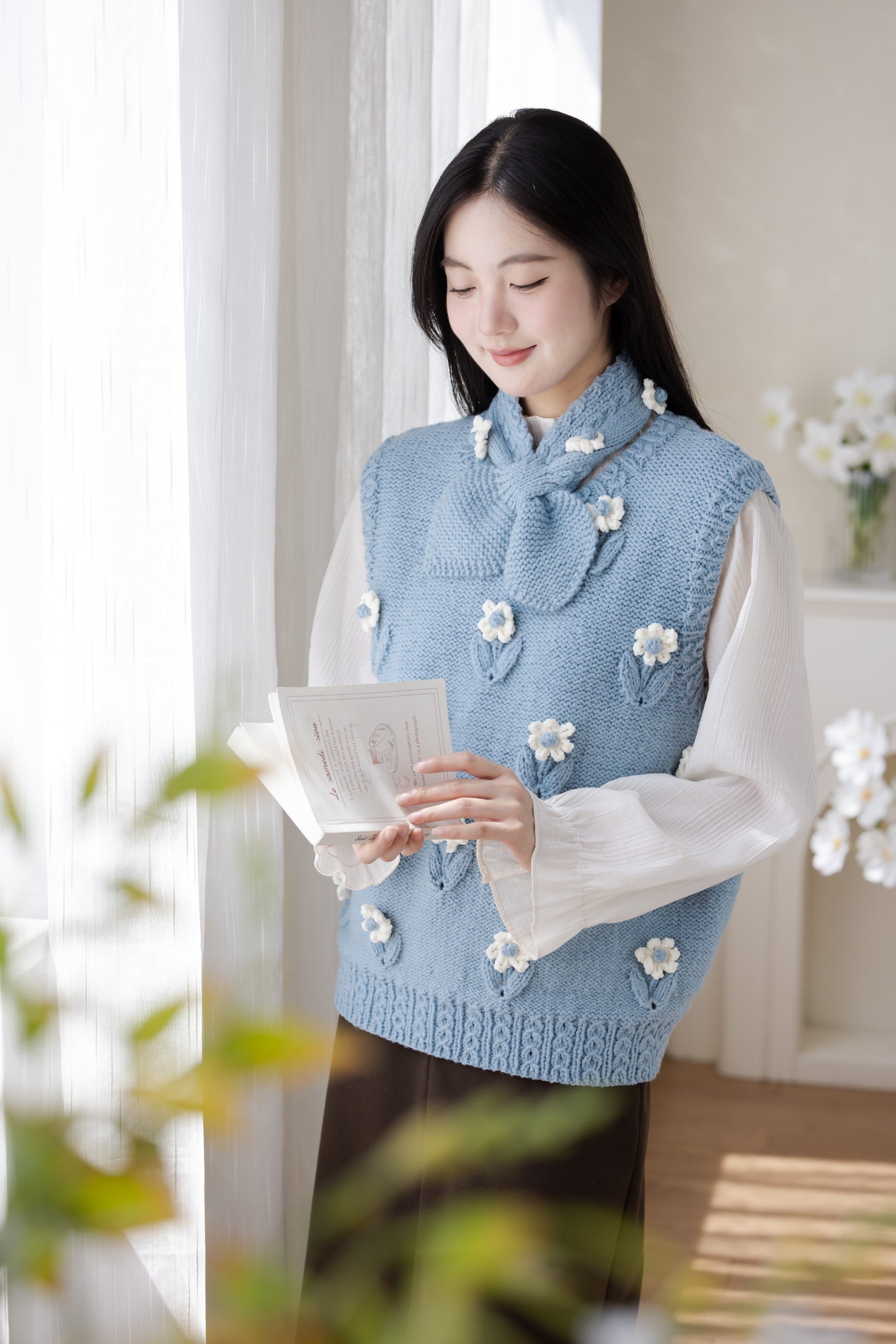Bloomie Vest Knit Pattern
