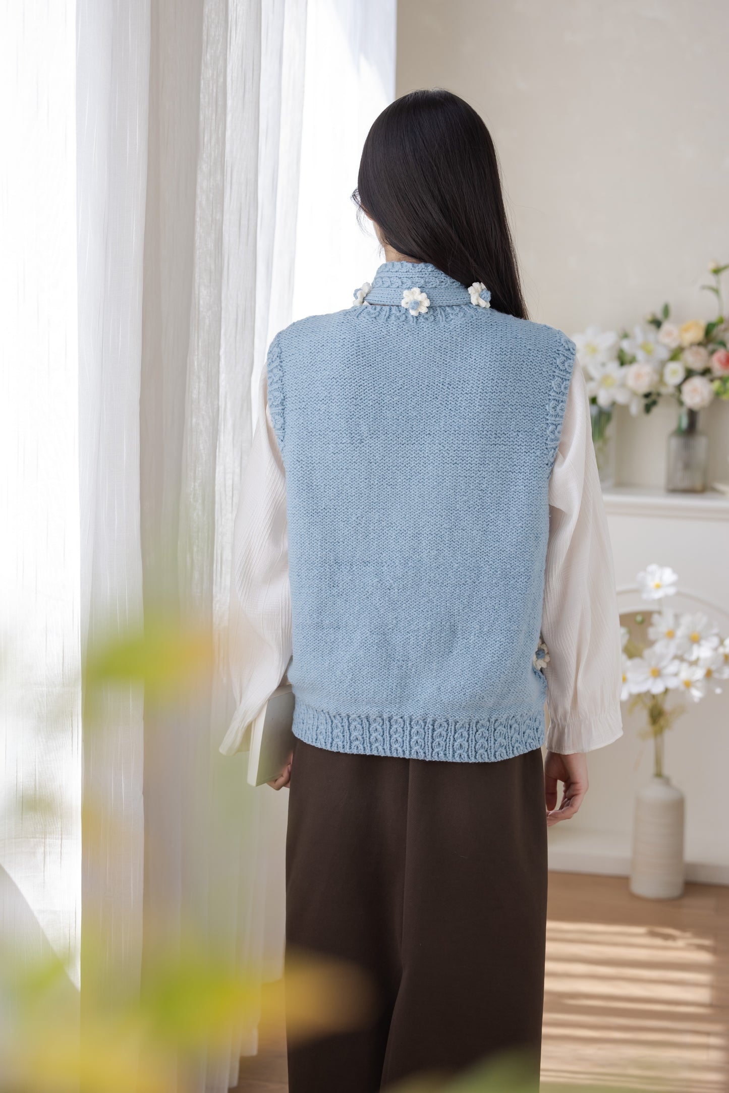 Bloomie Vest Knit Pattern
