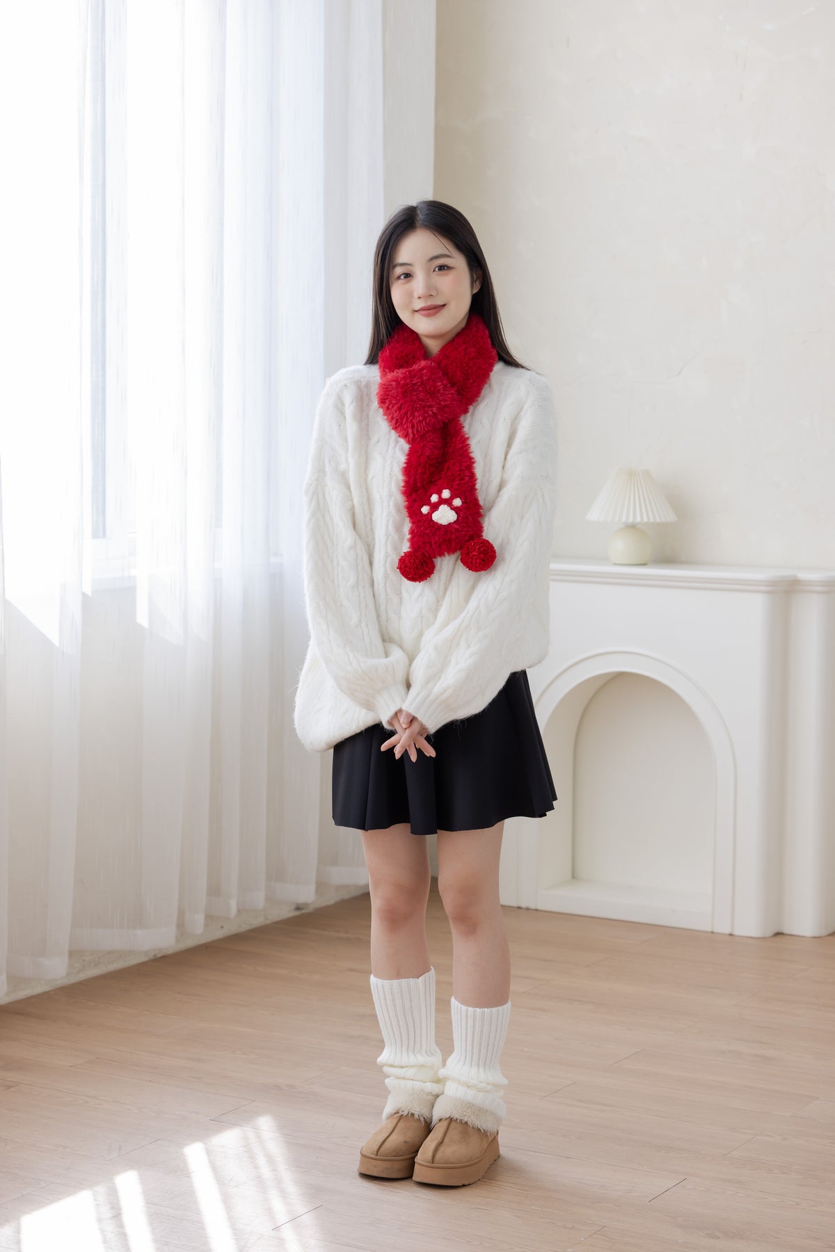 Paw Scarf Crochet Pattern