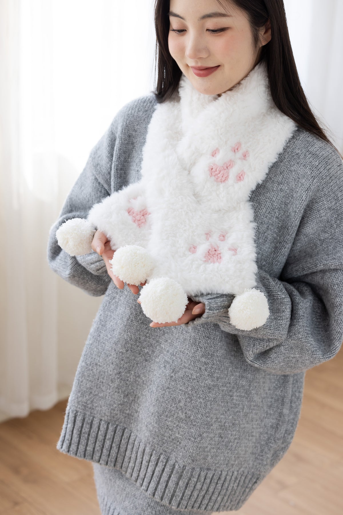 Paw Scarf Crochet Pattern