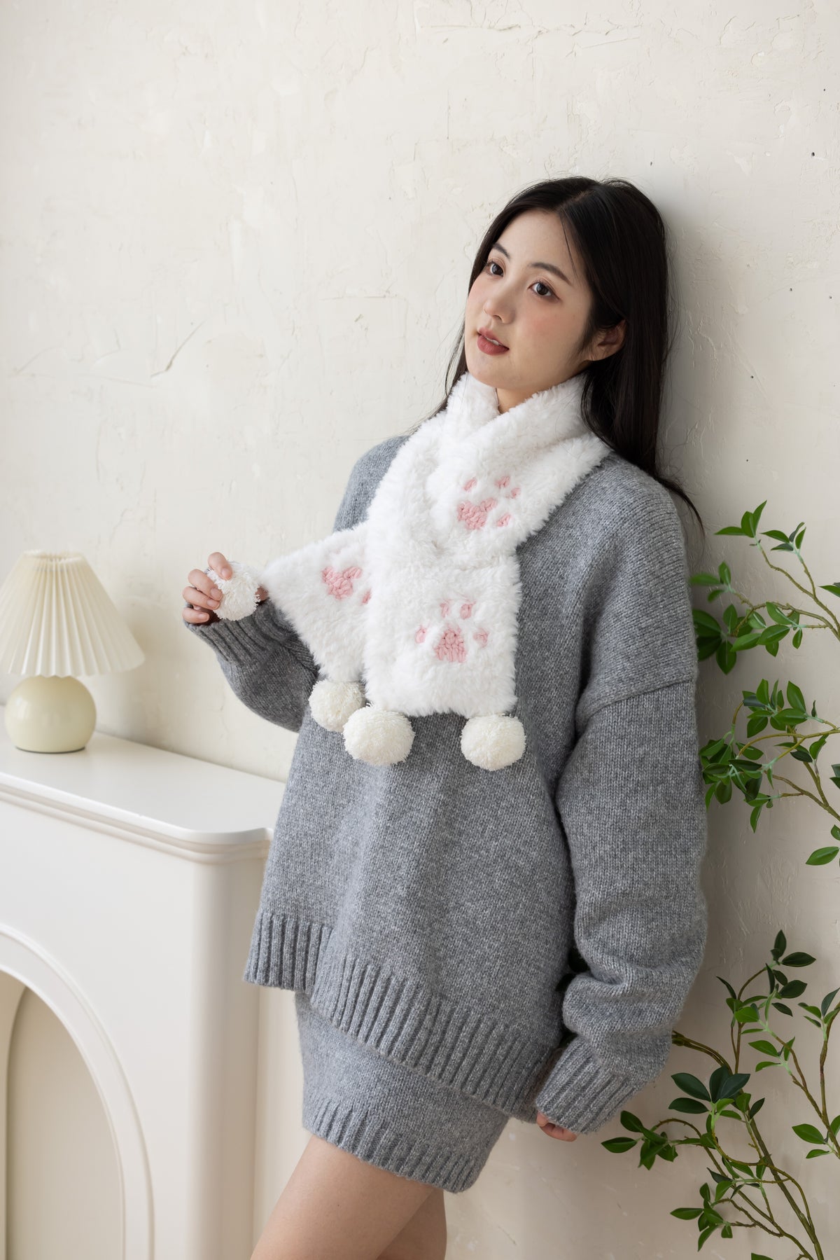 Paw Scarf Crochet Pattern