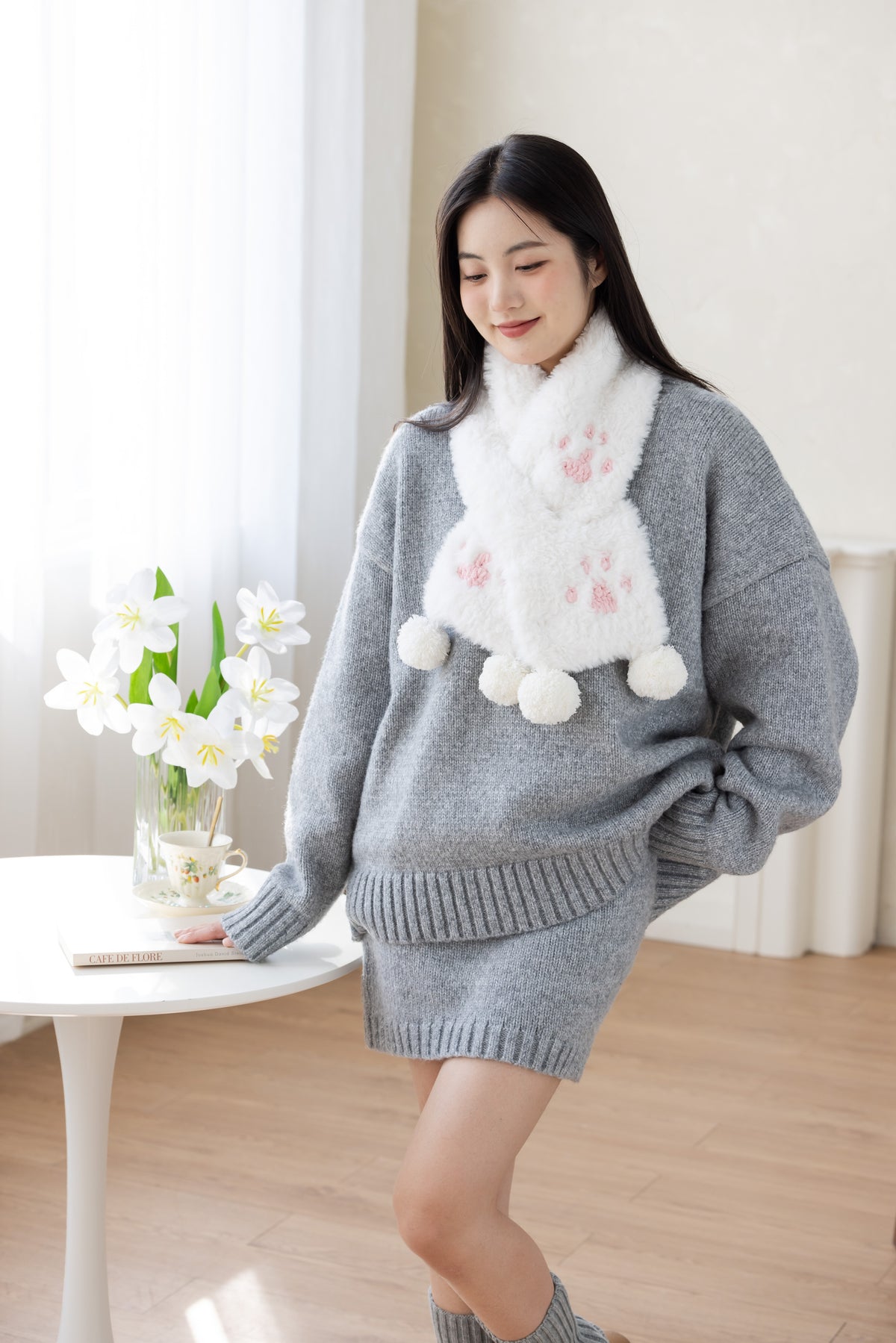 Paw Scarf Crochet Pattern