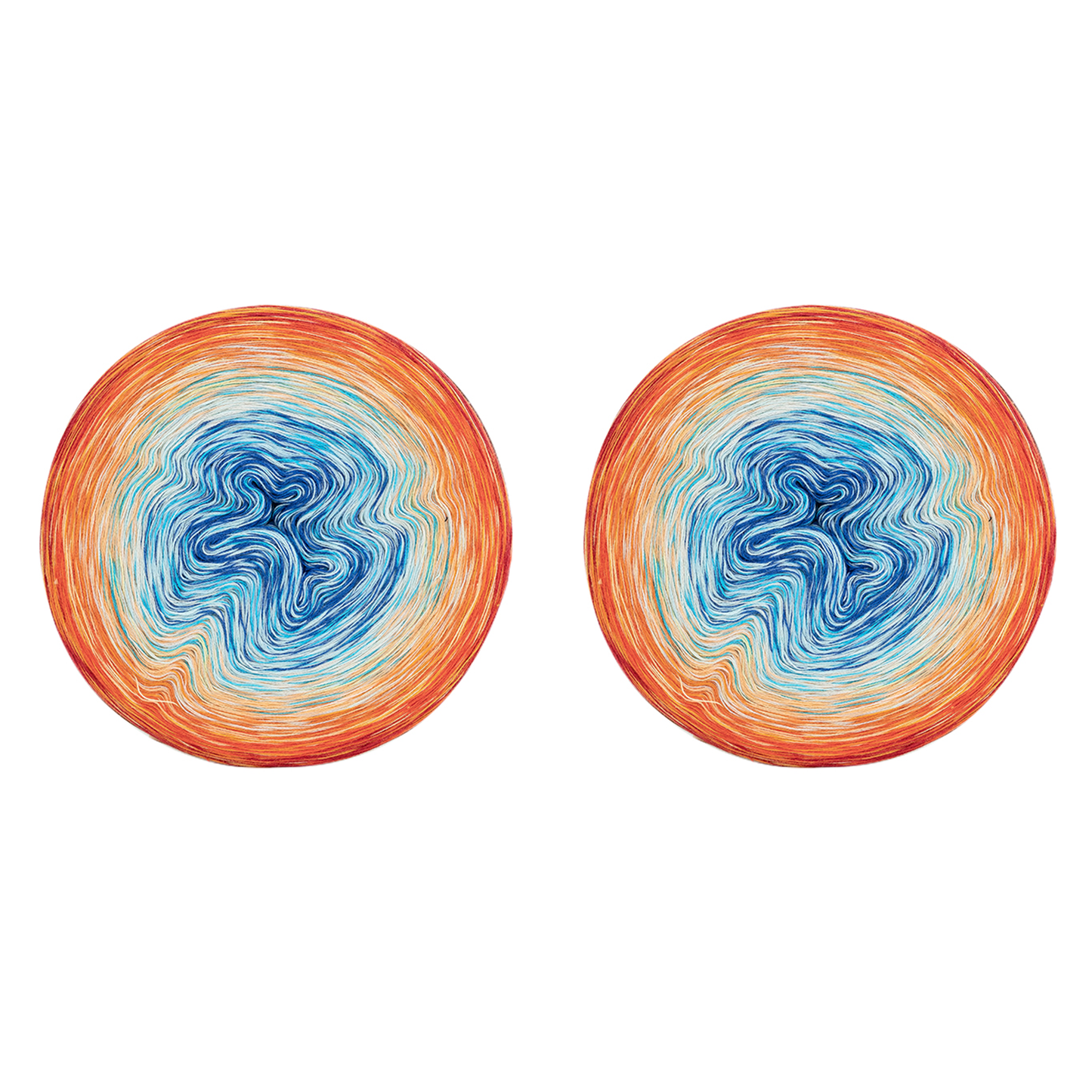 Susan's Family Summer Bloom Gradient Cotton Yarn -2 pack 【US Warehouse】