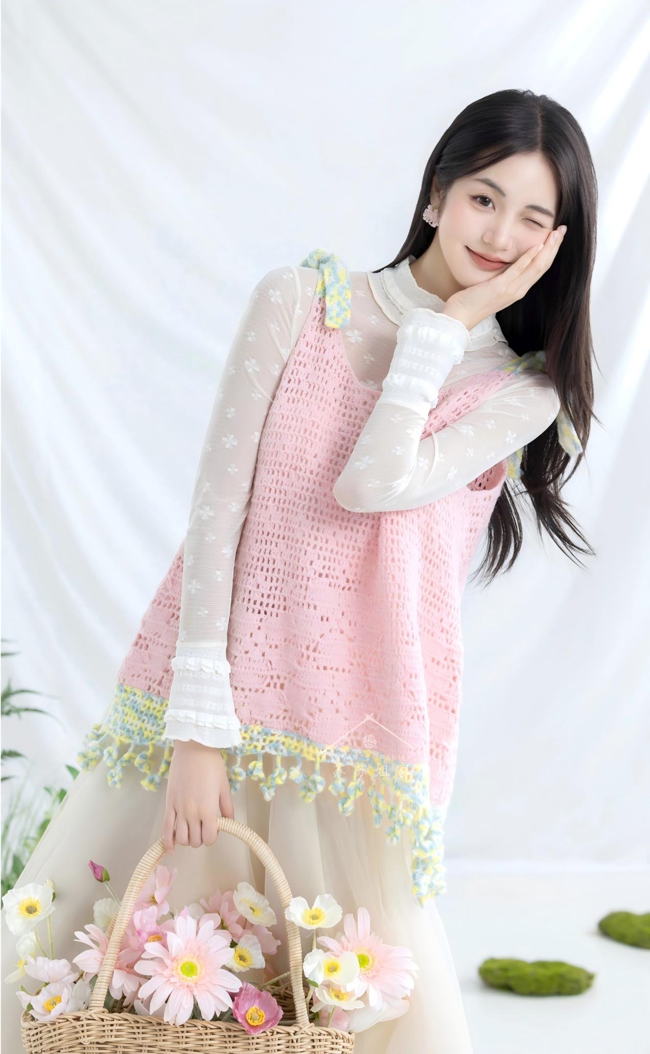 Wildflower Strap Top Crochet Pattern