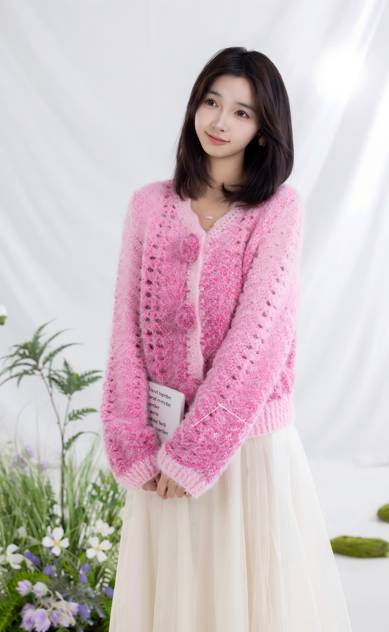 Rose Cardigan Crochet Pattern