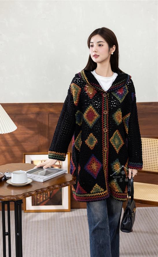Prism Coat Crochet Kit