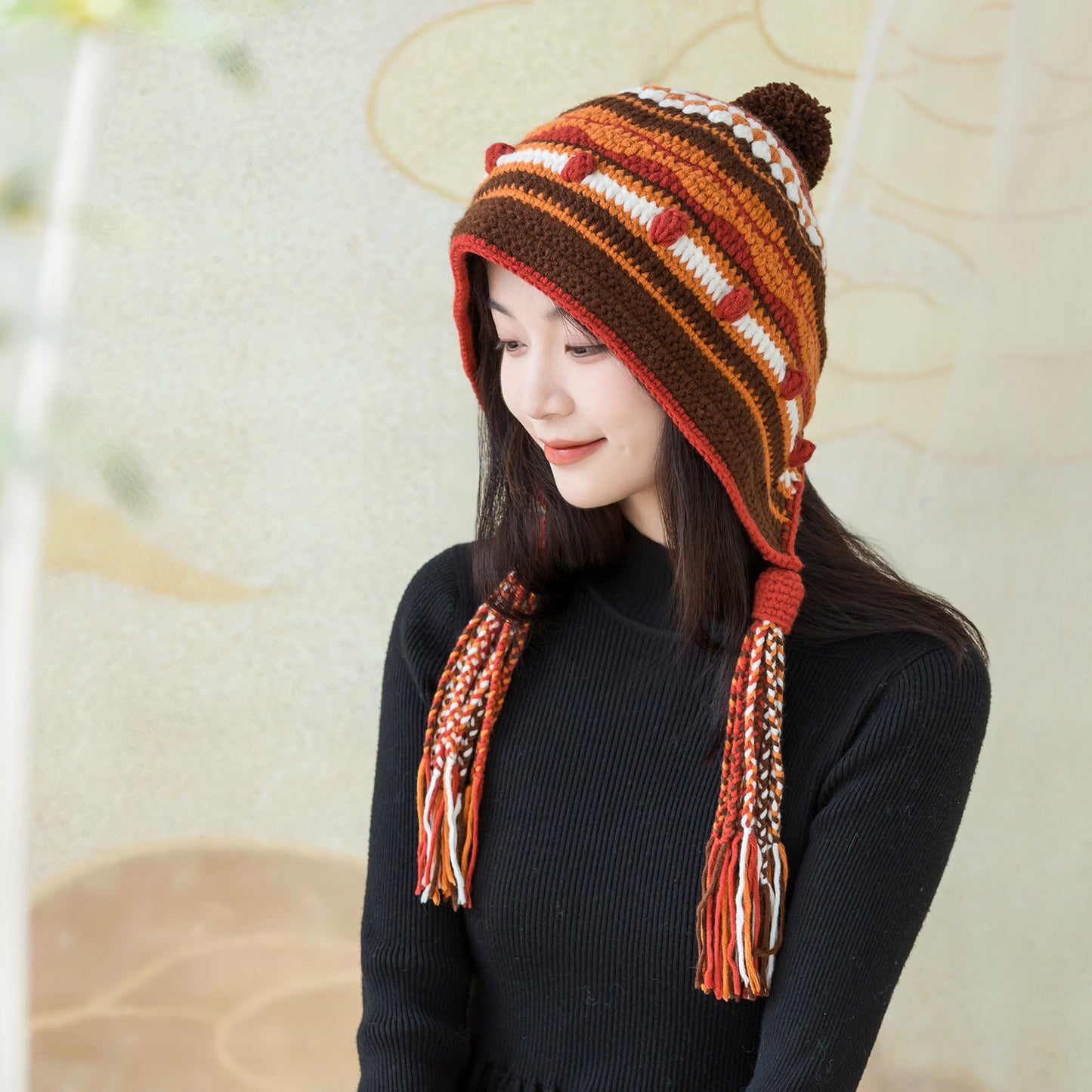 Brock Earflap Hat Crochet Yarn Kit | Susan's Family