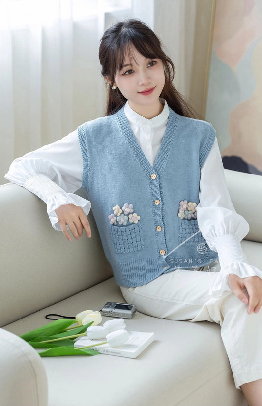 In the Company of Blossoms Knit Pattern