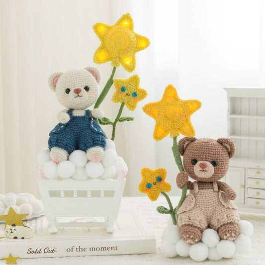 Starlight Sweet Dream Lamp Crochet Yarn Kit | Susan's Family