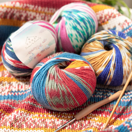 Whisper of Time Yarn Wool Yarn -2packs【US Warehouse】