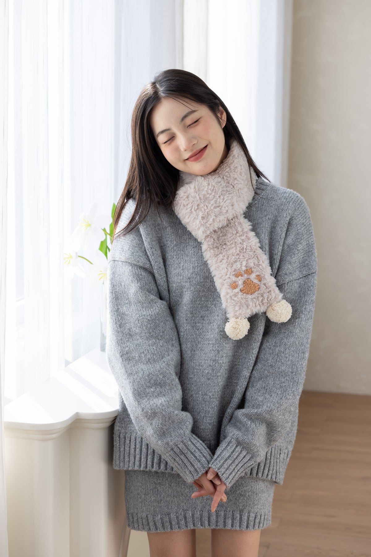 Paw Scarf Crochet Pattern