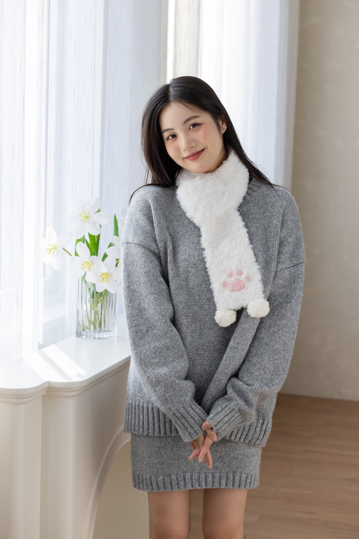 Paw Scarf Crochet Pattern