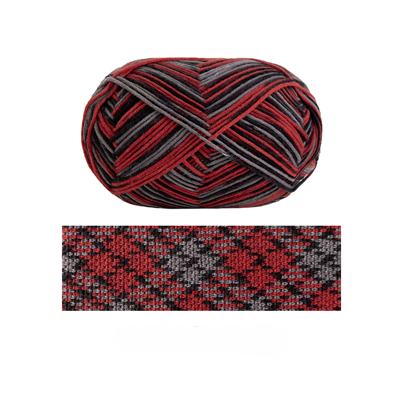 Fil à écharpe Magic Cube - Digital Jacquard (1 paquet) | La famille de Susan