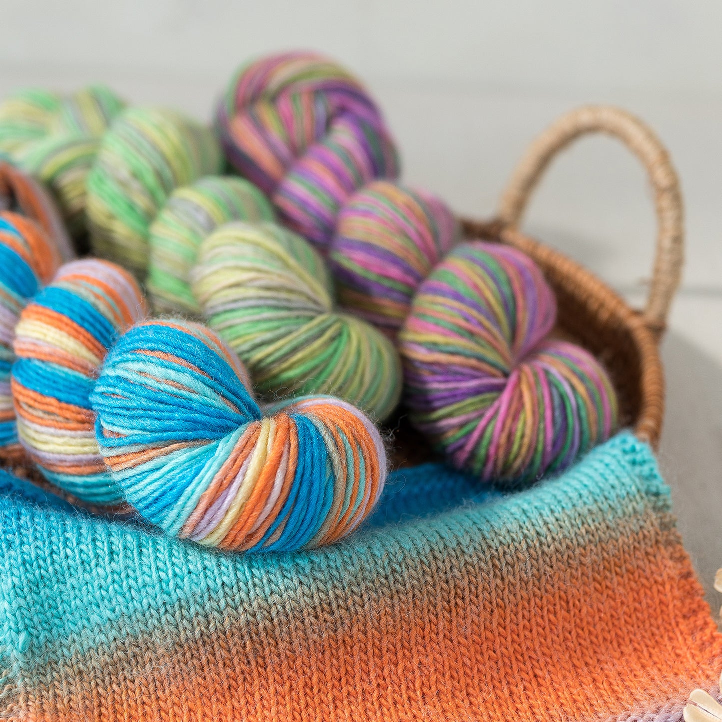 Monet Impression Yarn 2 pack- 50% Wool 50% Acrylic【US Warehouse】