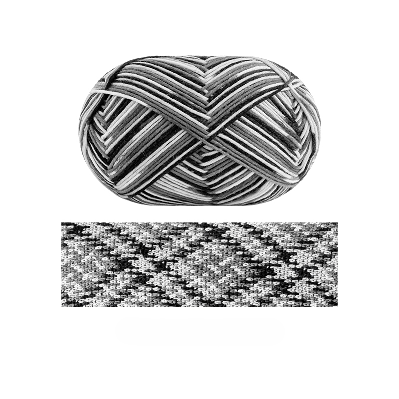 Fil à écharpe Magic Cube - Digital Jacquard (1 paquet) | La famille de Susan