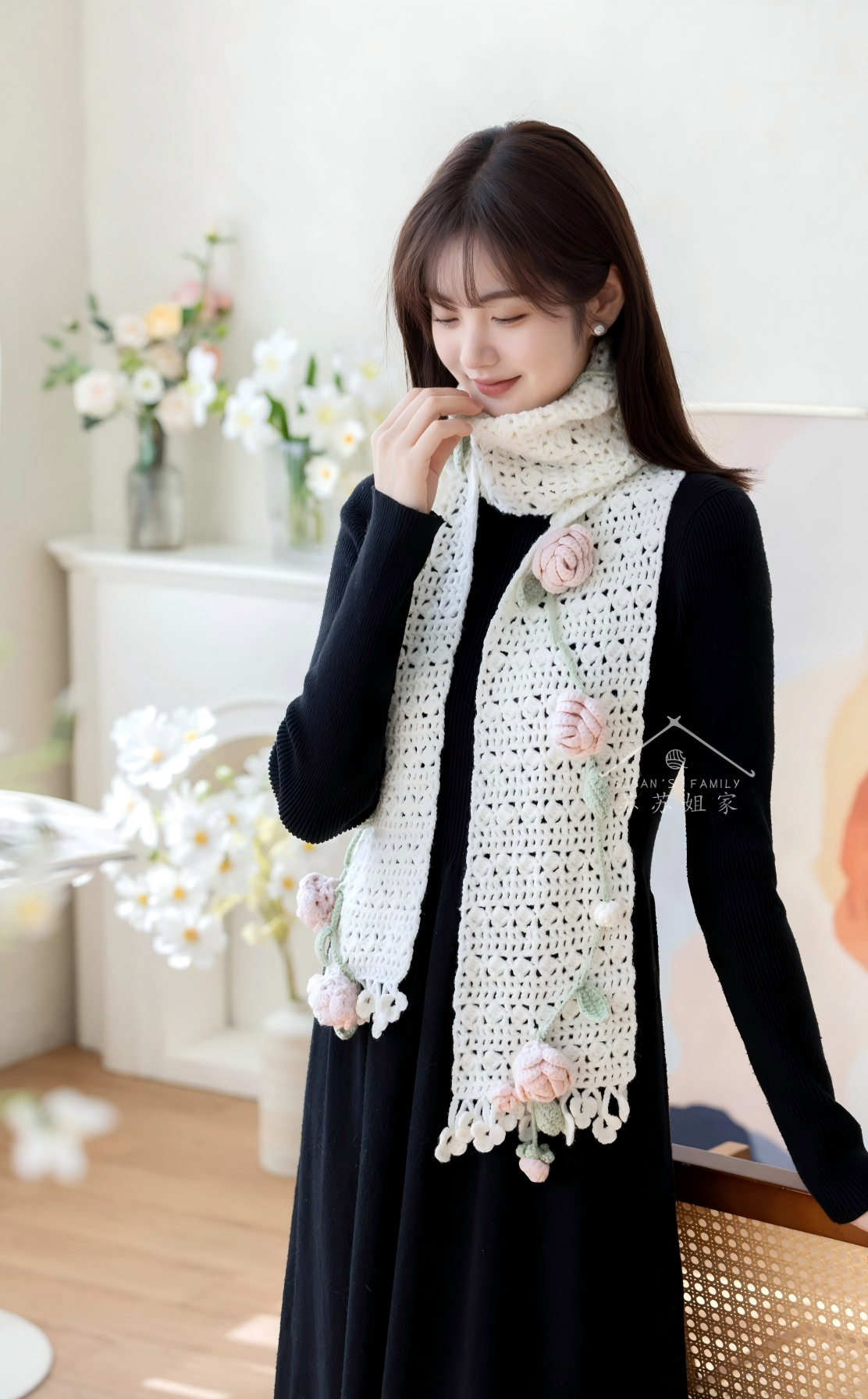 Rose Ivy Crochet Pattern