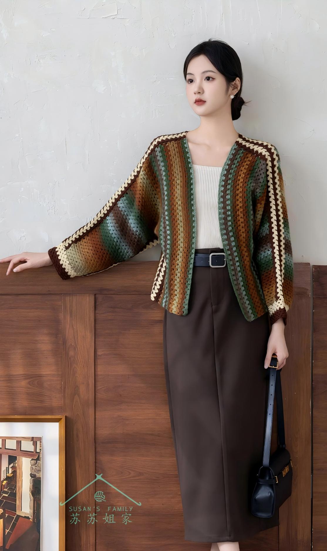 Yearly Cardigan Crochet Pattern