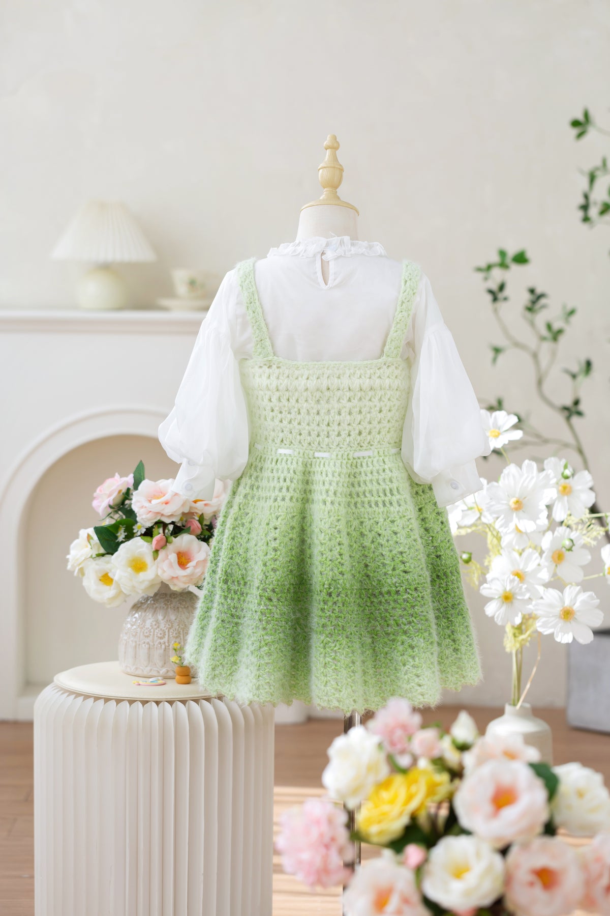 Meadow Sprout Dress Crochet Kit