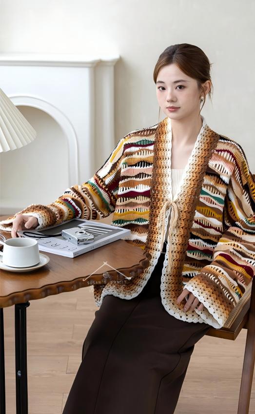 Rainbow Ripple Crochet Pattern