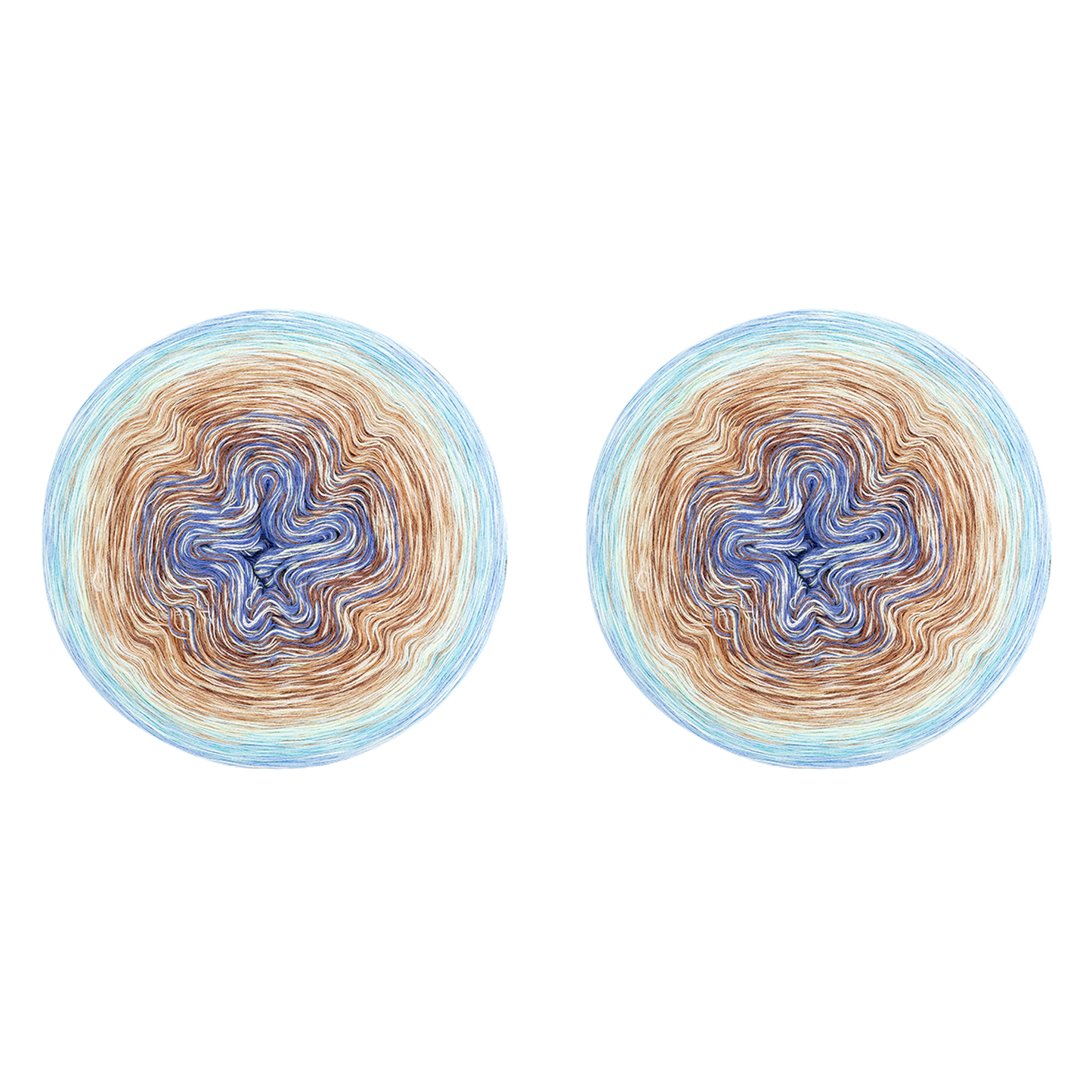 Susan's Family Summer Bloom Gradient Cotton Yarn -2 pack 【US Warehouse】