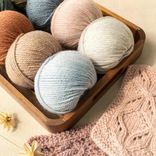Morandi 8# Wool Yarn 4 Packs 【US Warehouse】