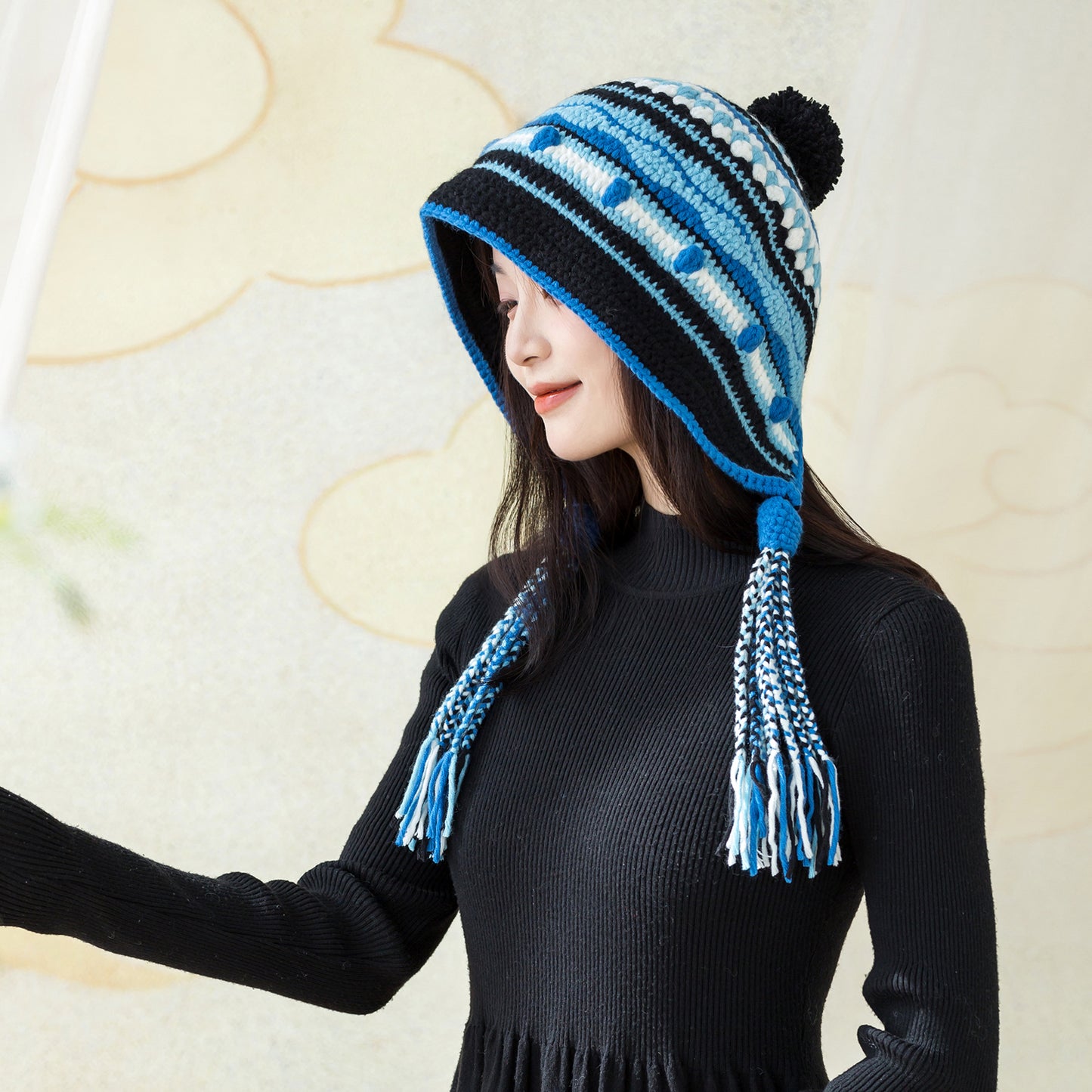 Brock Earflap Hat Crochet Yarn Kit | Susan's Family