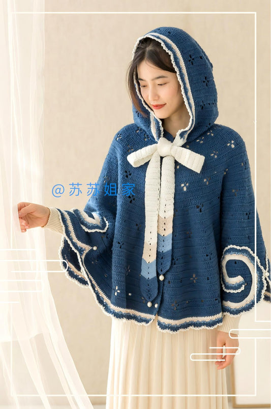 Frost Moon Cape Crochet Pattern