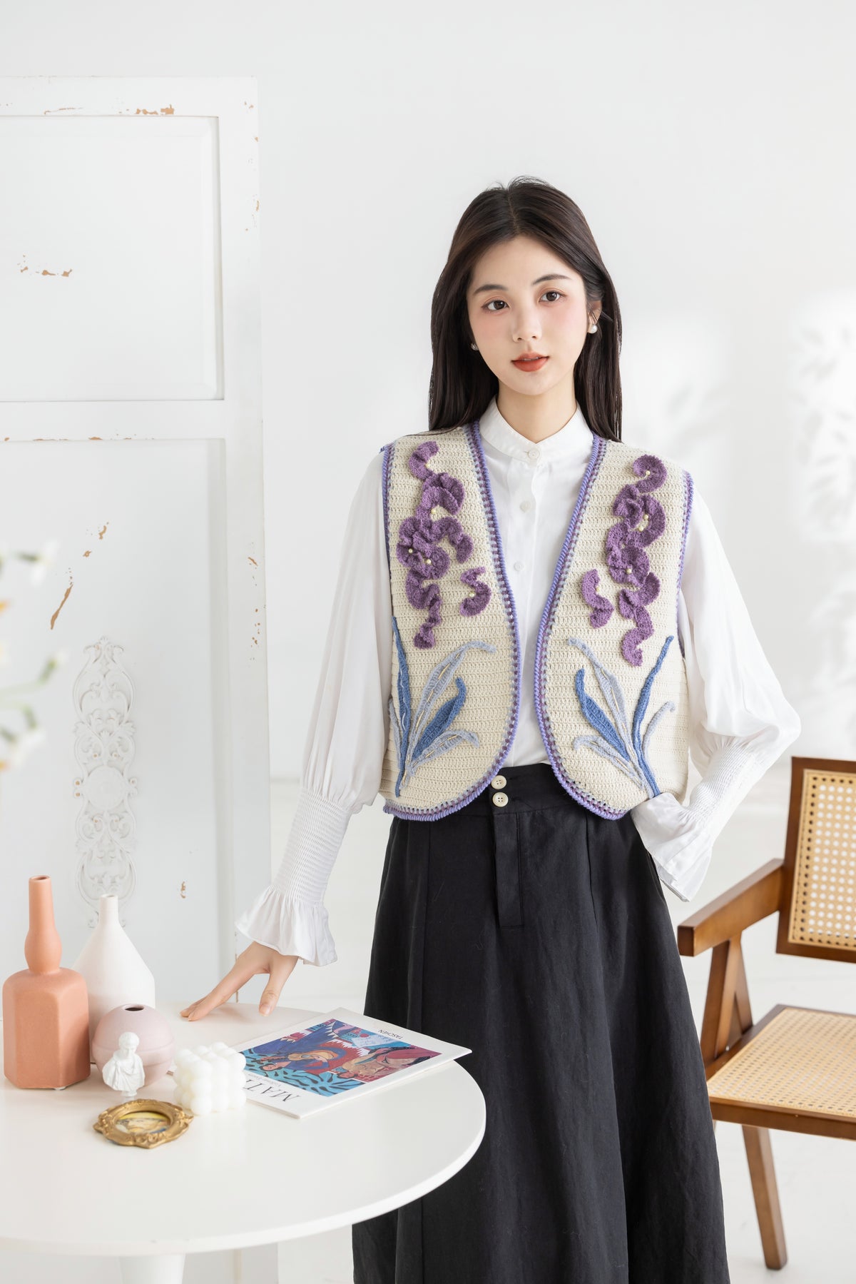 Iris Vest Crochet Kit