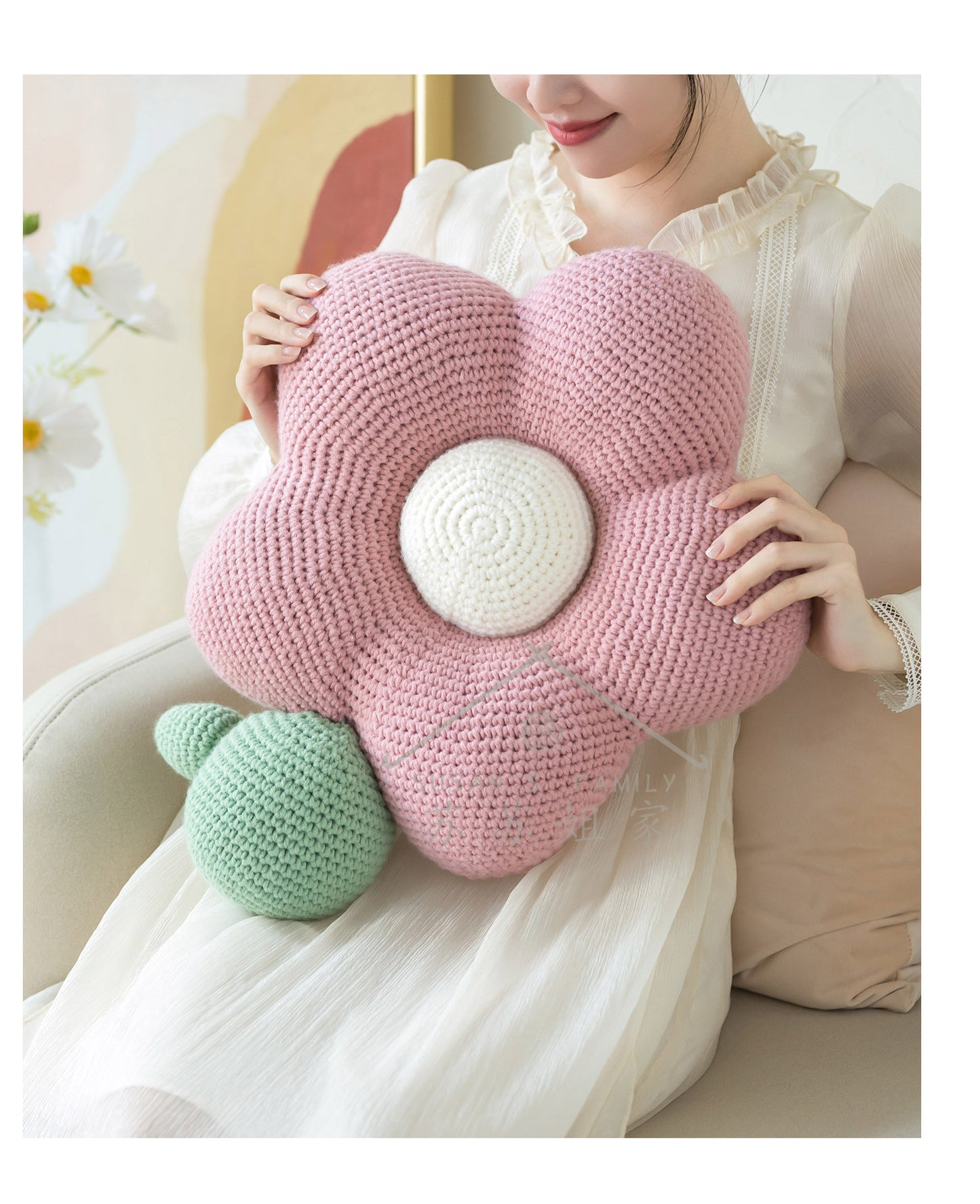 Little Flower Hug Crochet Pattern