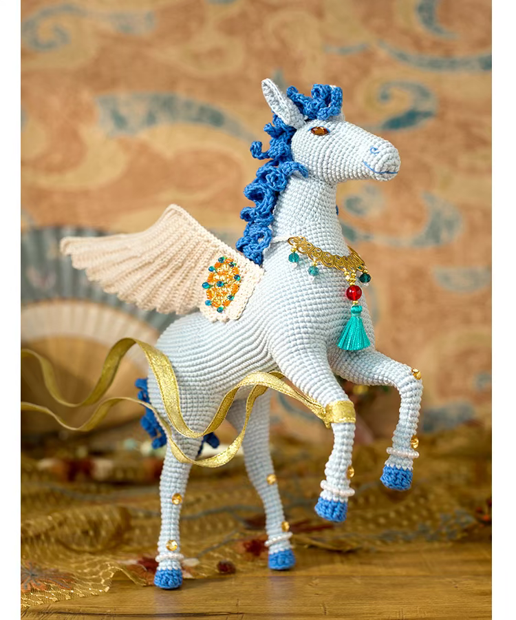 Winged Horse Crochet Pattern