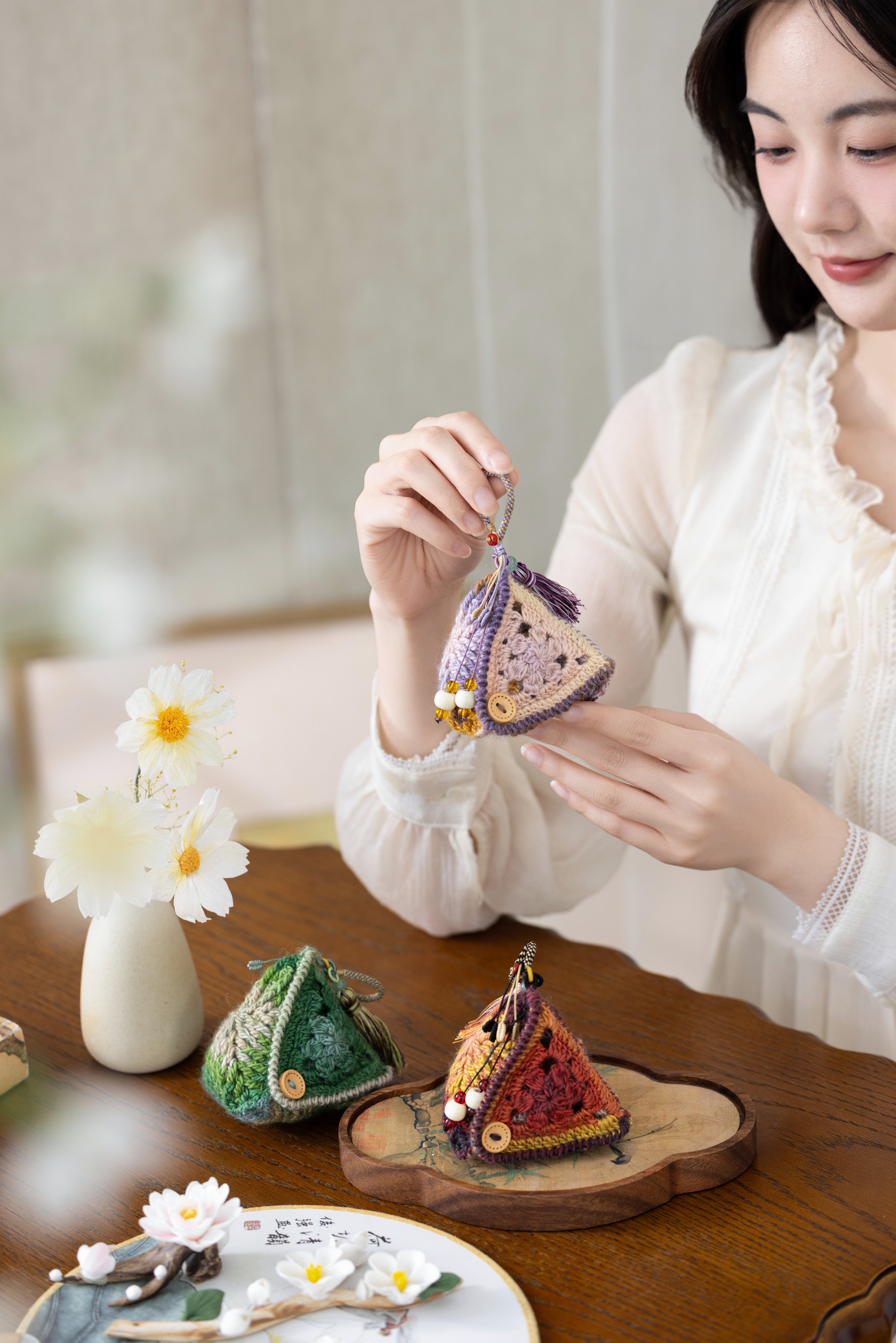 Lucky Zongzi Pouch Crochet Pattern – Susan's Family Crochet Yarn