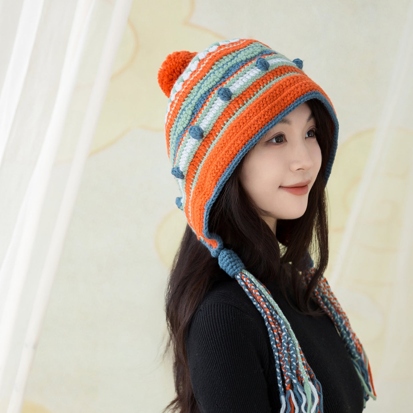 Brock Earflap Hat Crochet Yarn Kit | Susan's Family