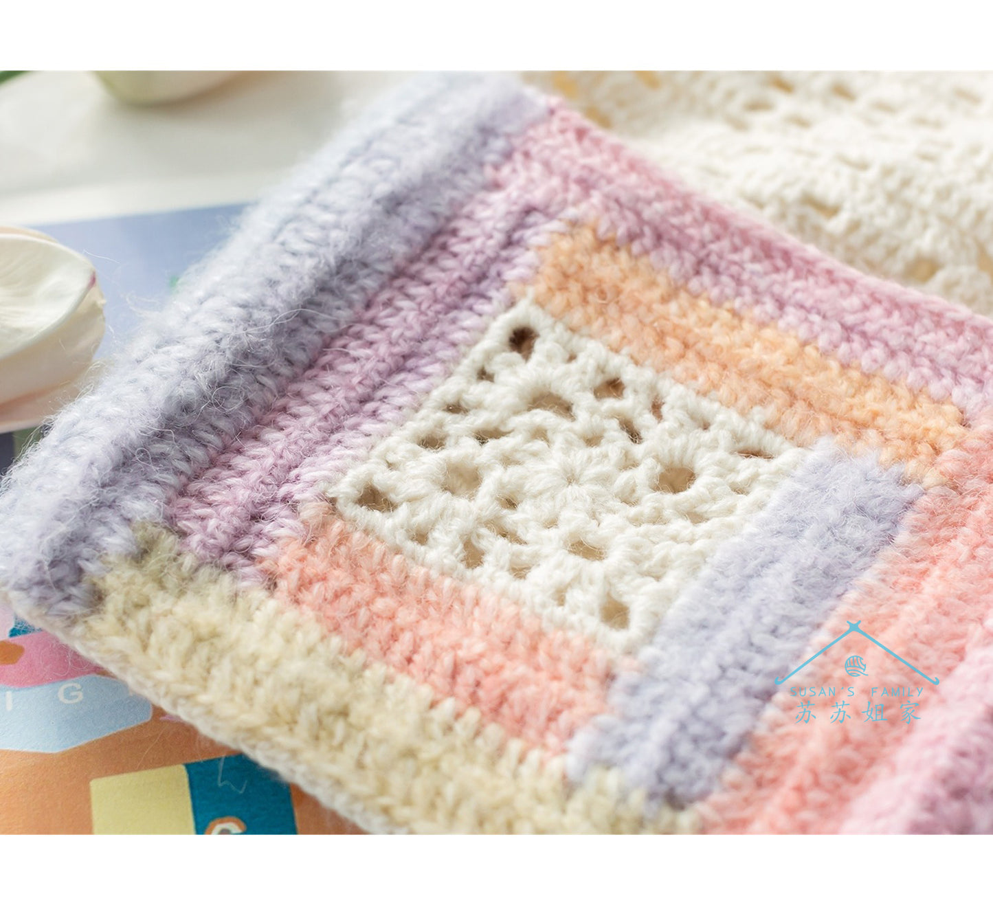 Forest Haze Cardigan Crochet Kit (Chinese Pattern Only)
