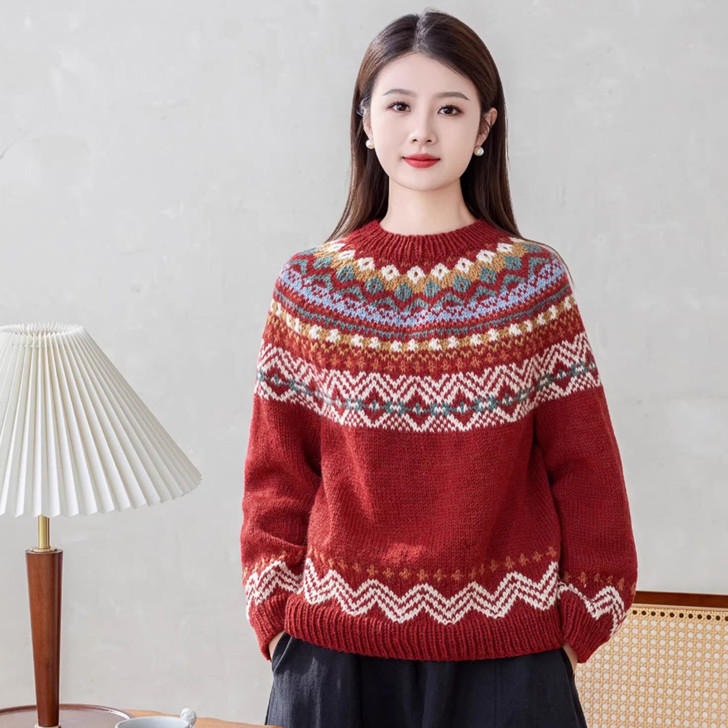 Morandi 8# Wool Yarn 4 Packs 【US Warehouse】