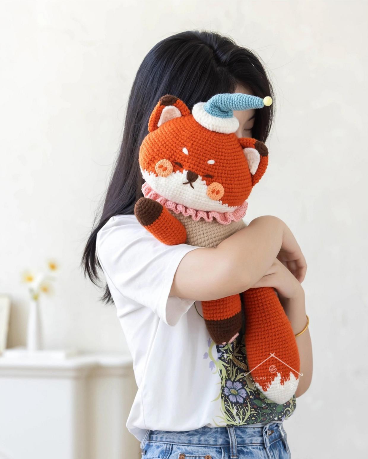 Papa Pillow Crochet Pattern