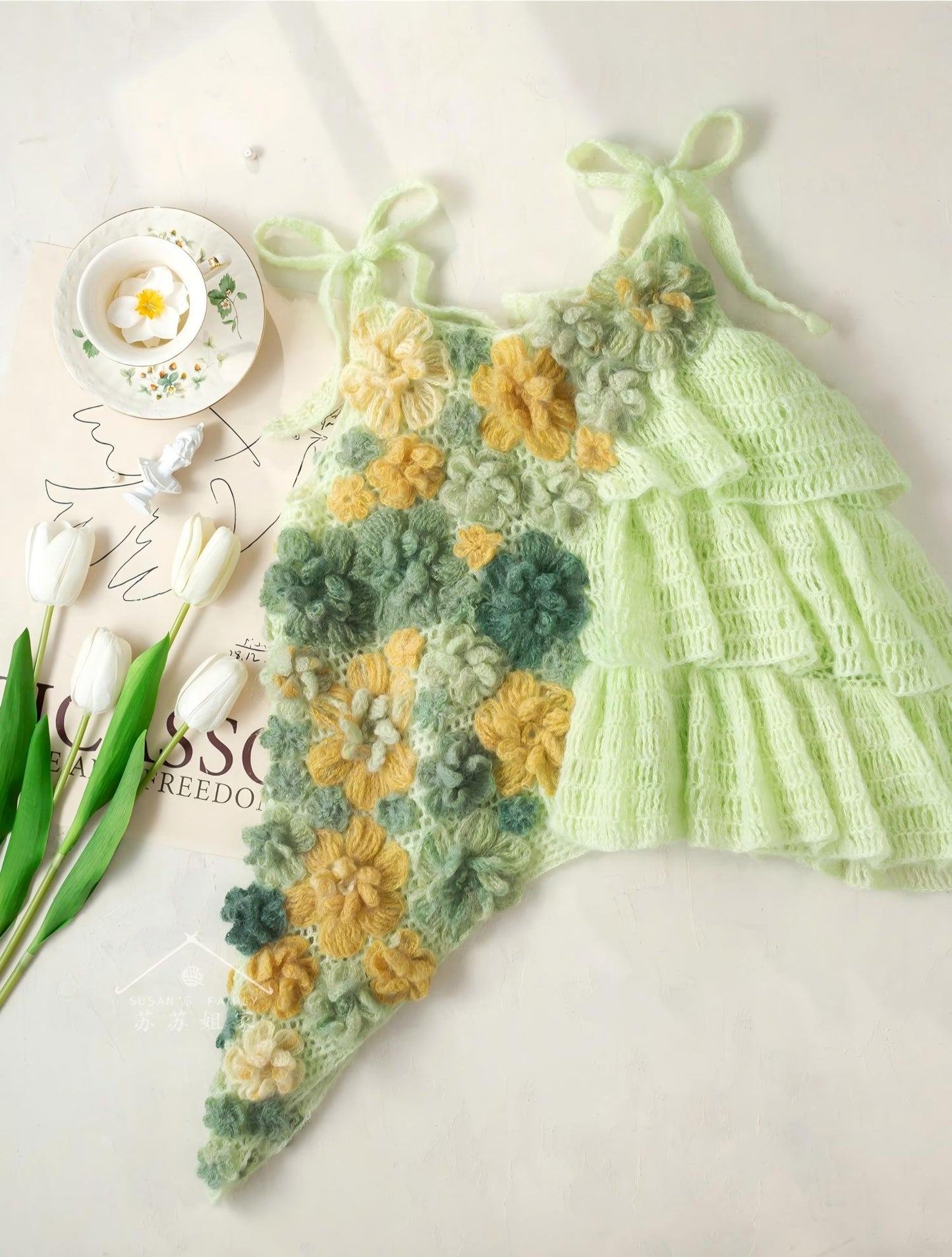 Flower Cami Crochet Pattern