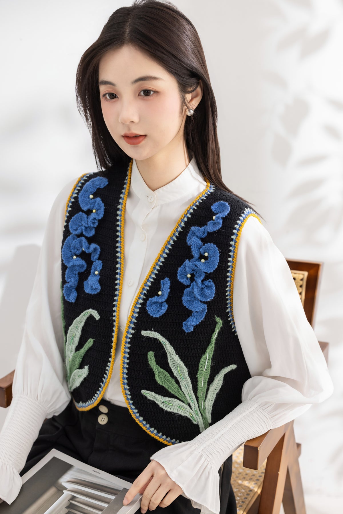 Iris Vest Crochet Kit