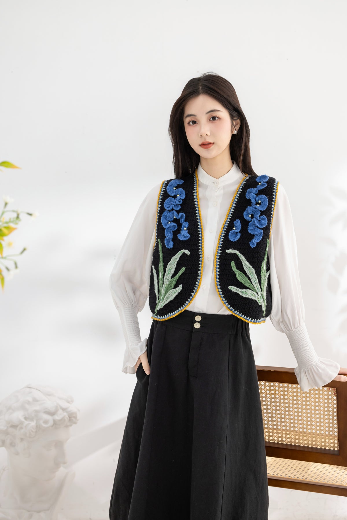 Iris Vest Crochet Kit