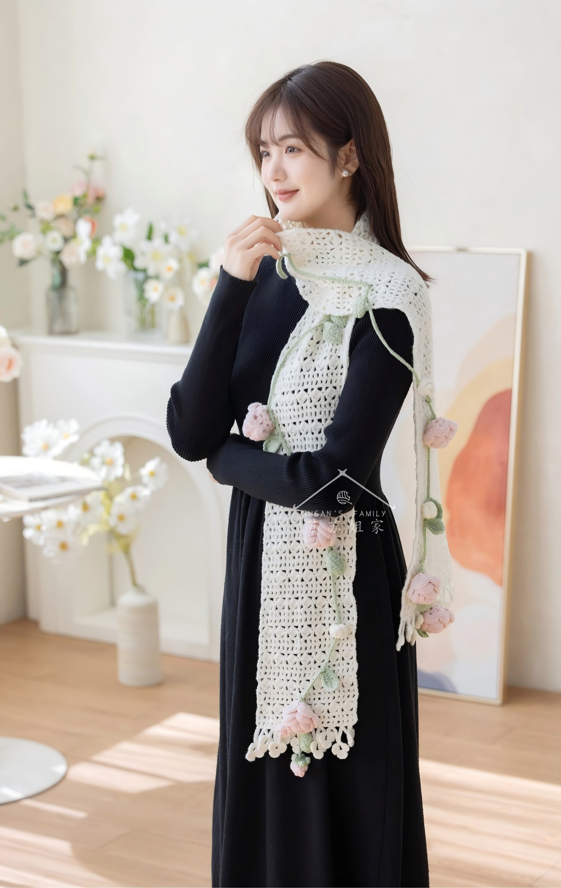 Rose Ivy Crochet Pattern