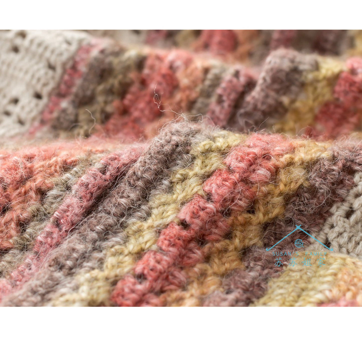 Forest Haze Cardigan Crochet Kit (Chinese Pattern Only)