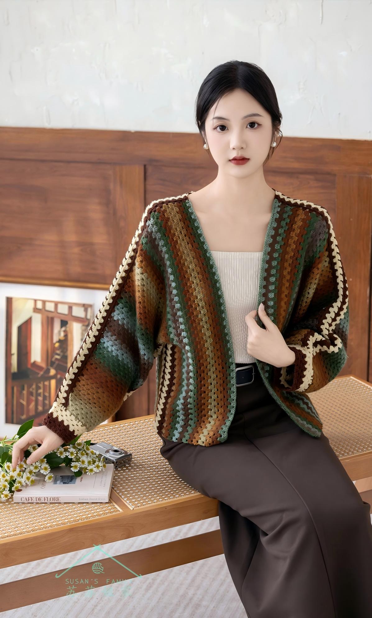 Yearly Cardigan Crochet Pattern