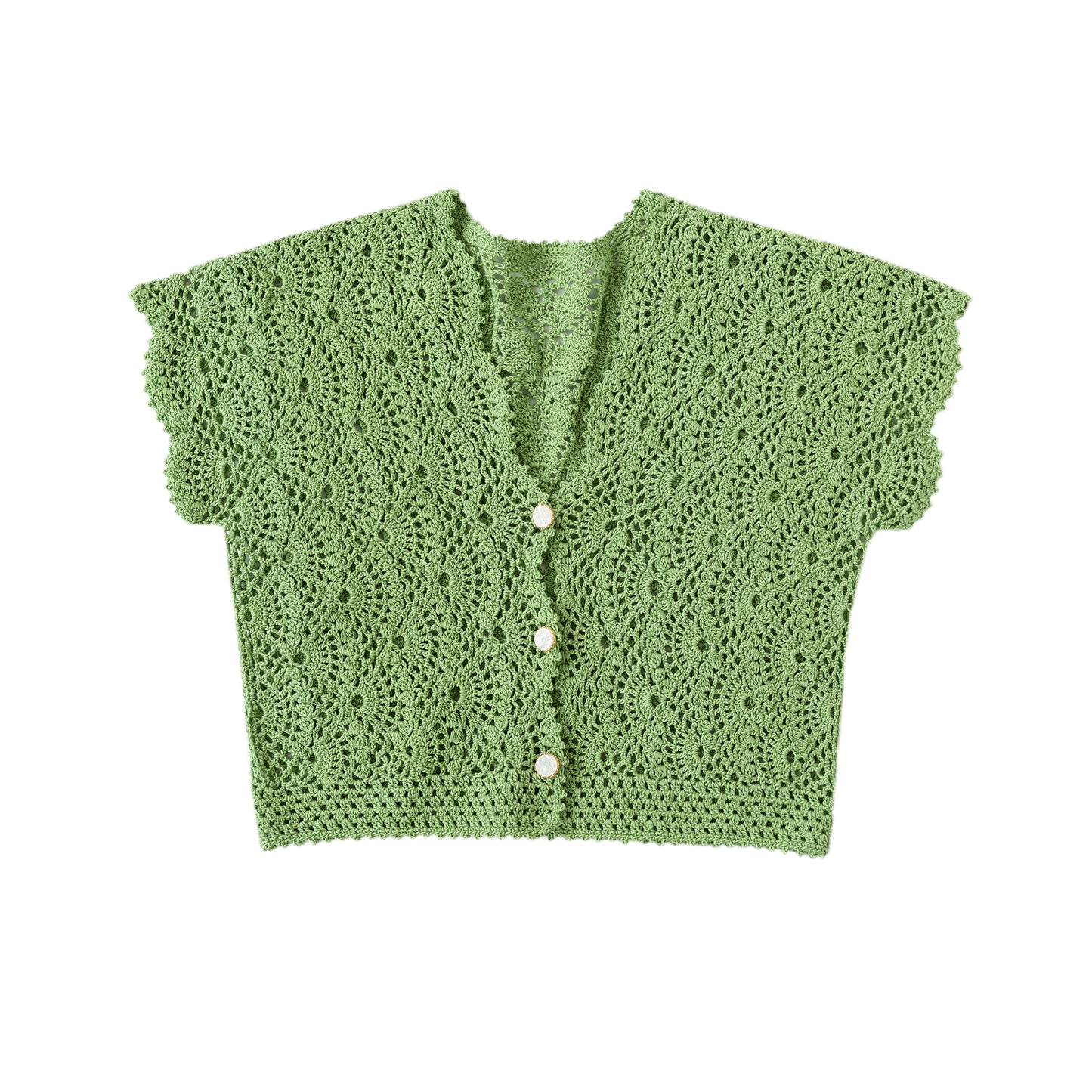Melodic Ocean Cardigan Crochet Yarn Kit | Ya Series | Susan's Family