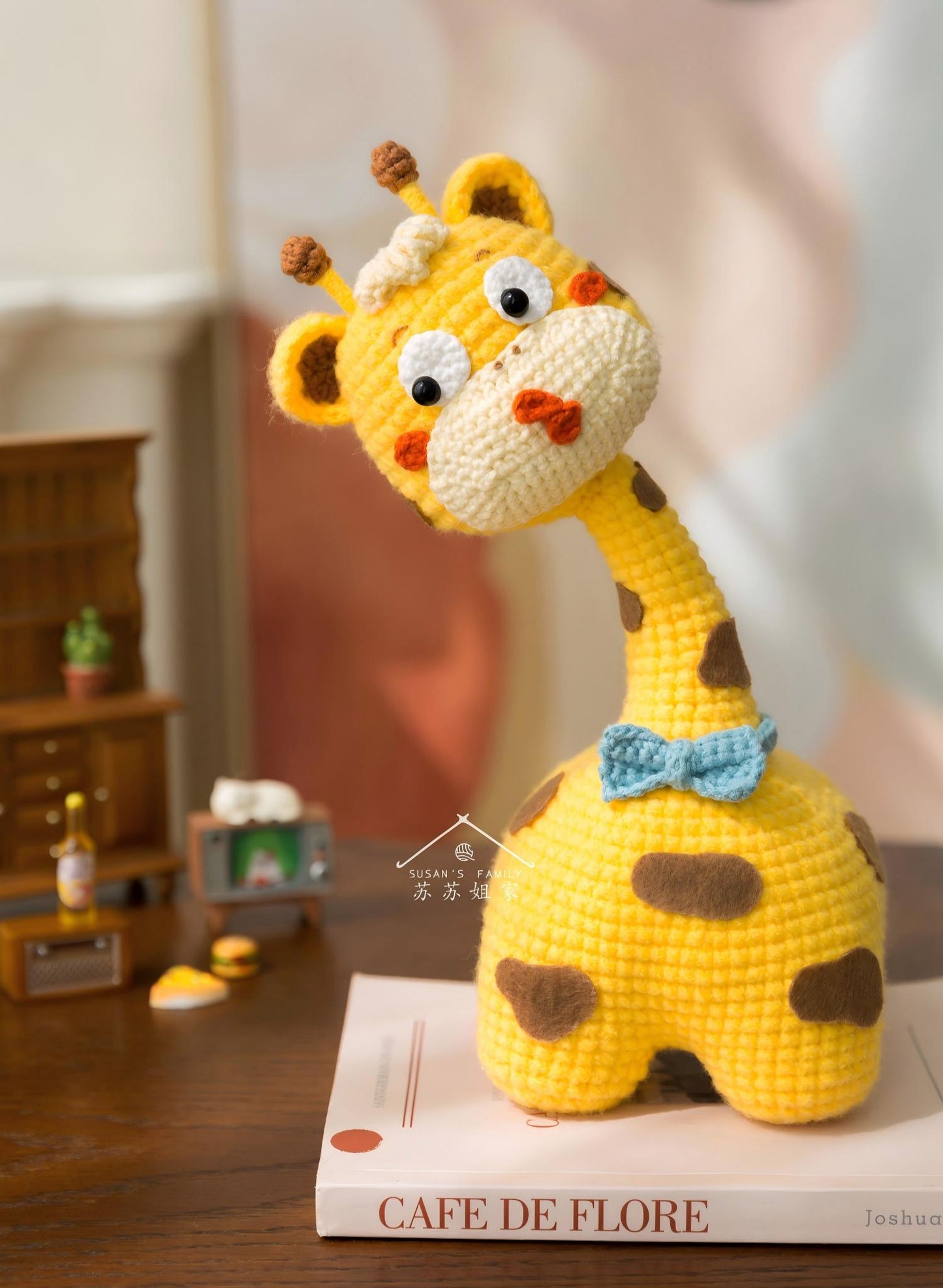 Head Tilting Toy Crochet Kit