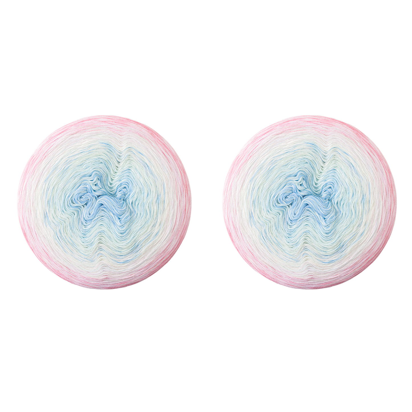 Susan's Family Summer Bloom Gradient Cotton Yarn -2 pack 【US Warehouse】