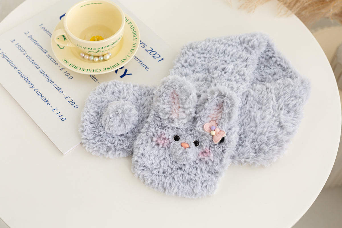 Fluffy Animal Scarf  Crochet Pattern