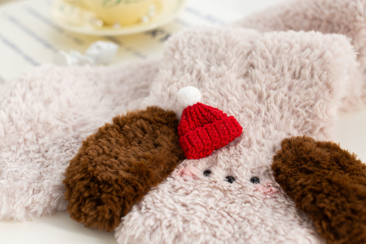 Fluffy Animal Scarf  Crochet Pattern
