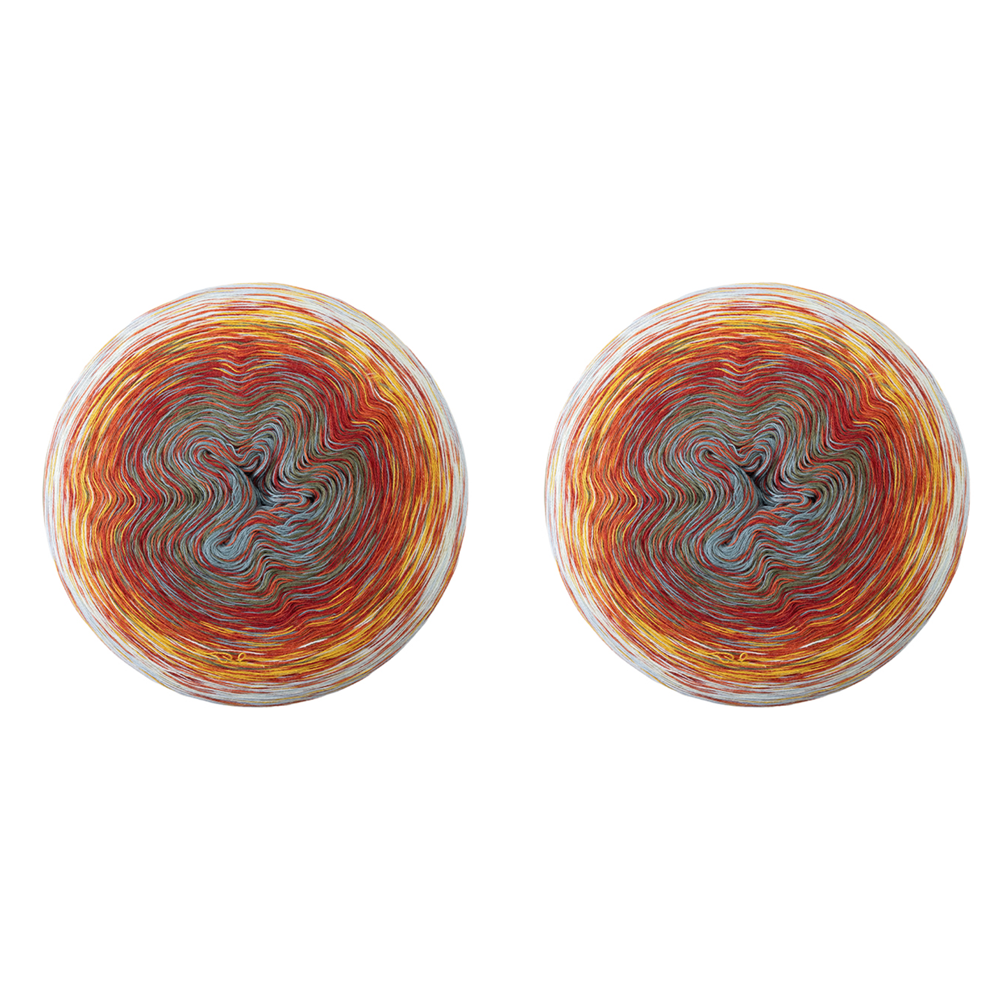 Susan's Family Summer Bloom Gradient Cotton Yarn -2 pack 【US Warehouse】