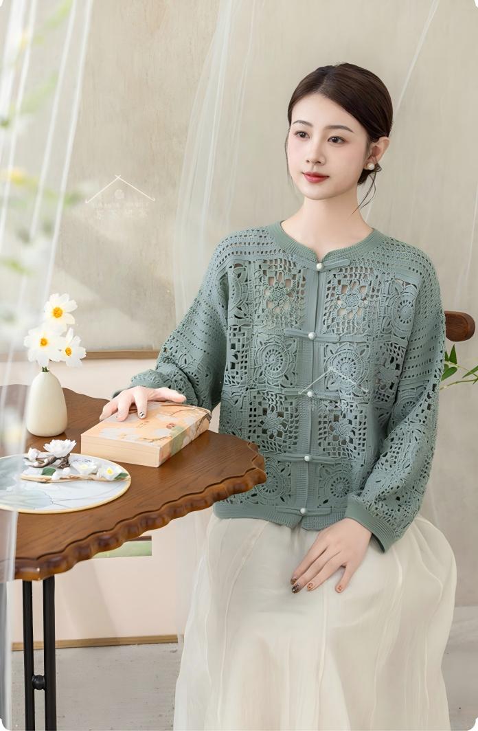 Jade Cardigan Crochet Pattern