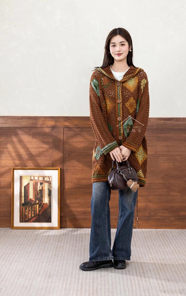 Prism Coat Crochet Kit