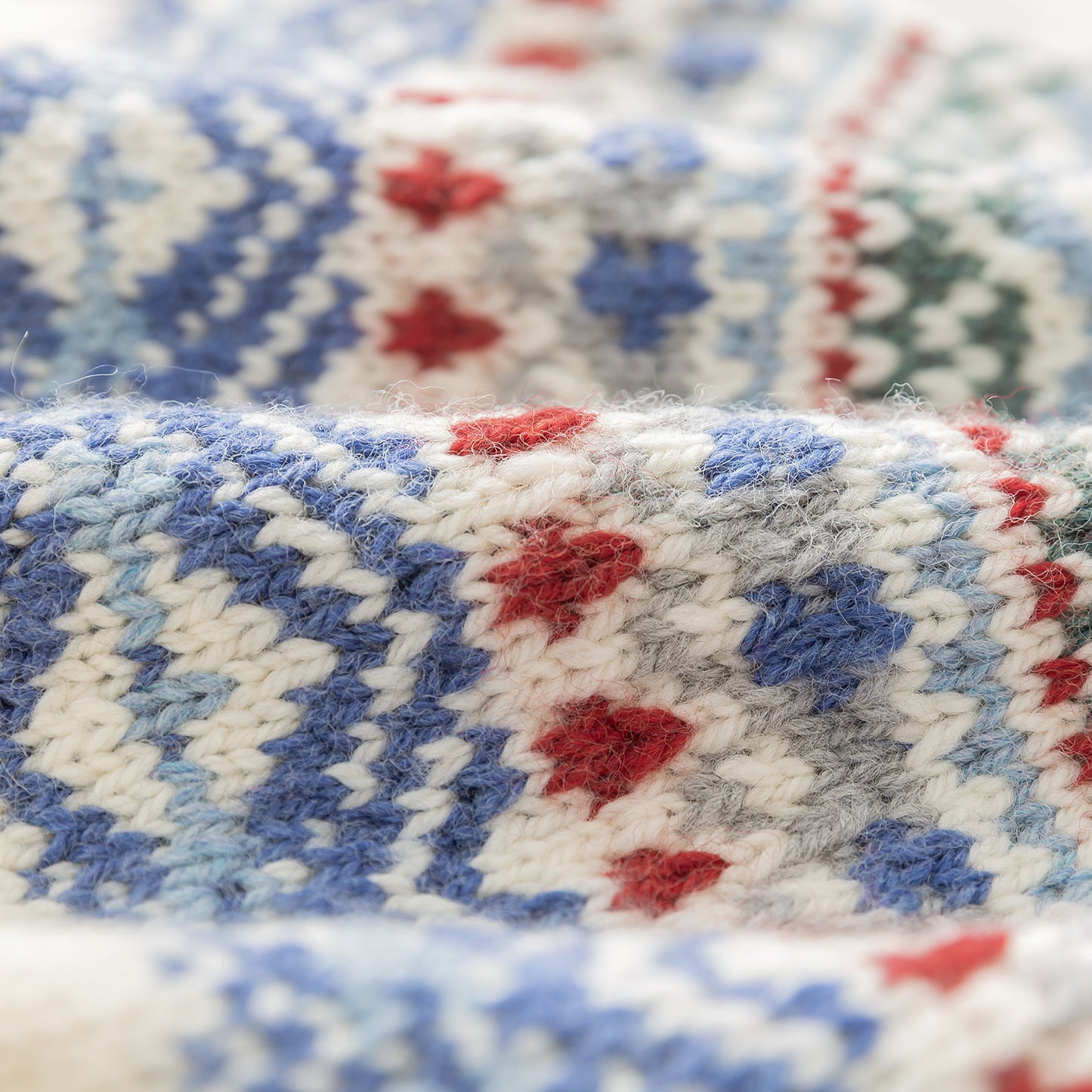 Icelandic Yoke Sweater Knit Yarn Kit | Nordic Aesthetics Series | Susan's Family